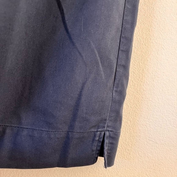 J. Jill Blue Utilitarian Frock Collared Shirt Shift MIDI Dress Size Small - Picture 6 of 15